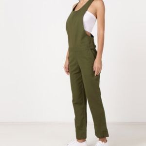 Hurley Olive modernist jumpsuit